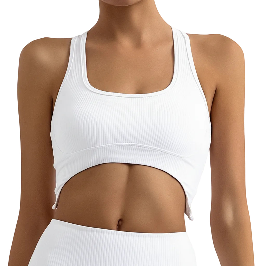 Figurbetontes Tanktop mit kurzem Design