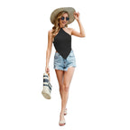 Schlichtes Damen Tanktop ohne Ärmel